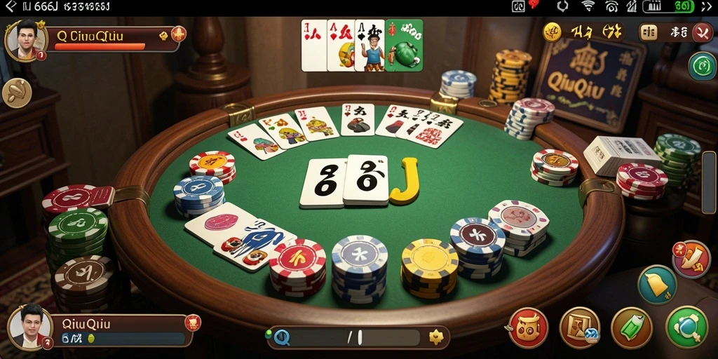 Gameplay seru QiuQiu yang menantang dan menghibur.