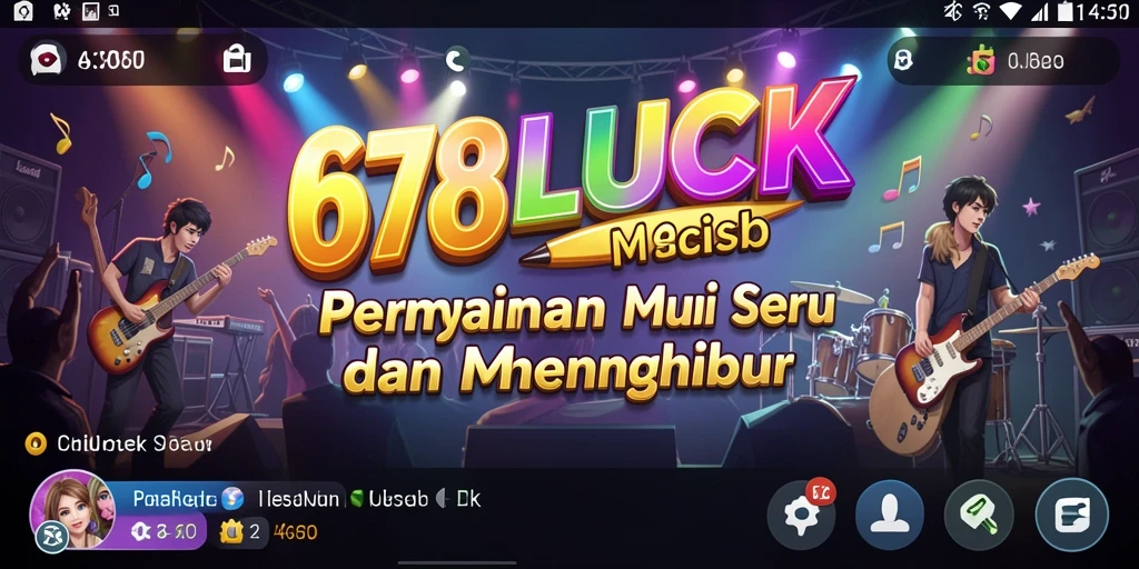 Screenshot gameplay 678LUCK menampilkan interaksi musik yang menyenangkan.
