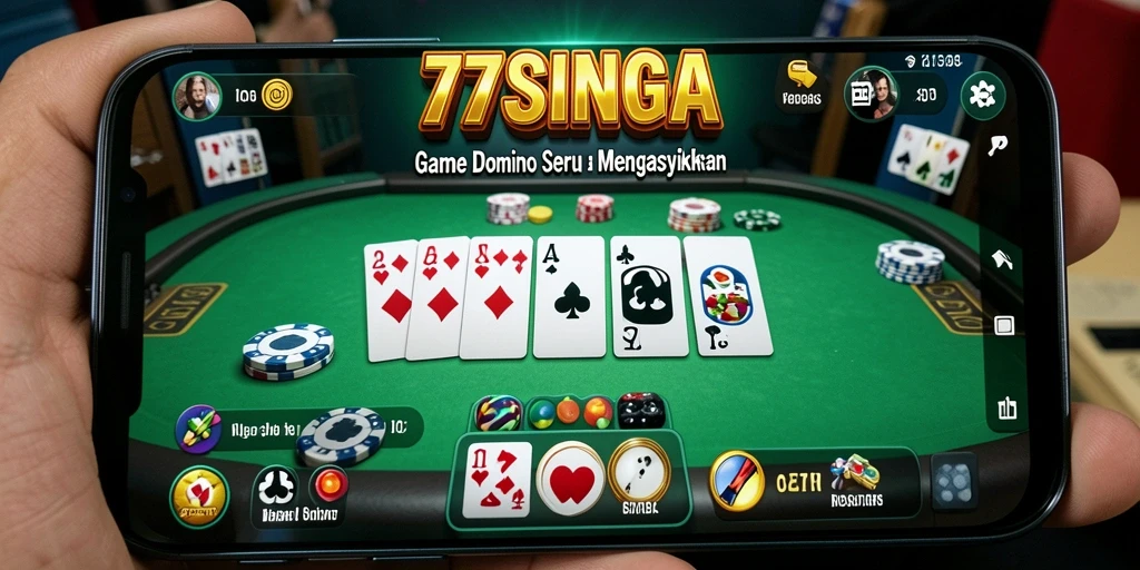 Tampilan gameplay seru dan bersaing di 77SINGA.