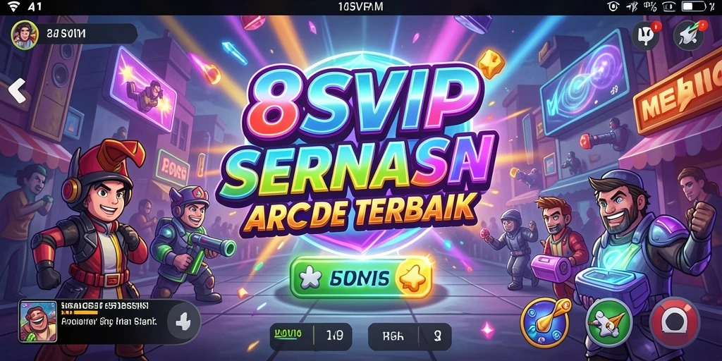 Tampilan utama gameplay 8SVIP dengan aksi seru dan grafis yang menarik.