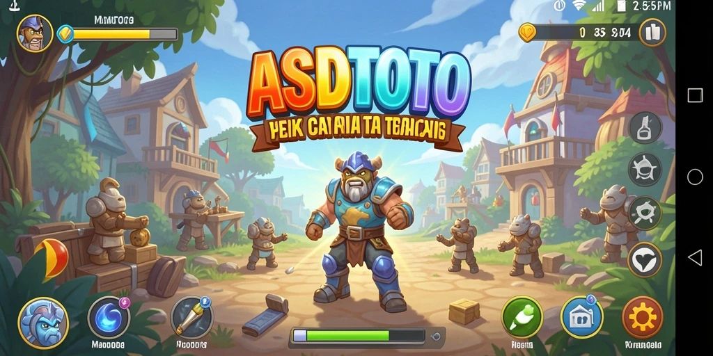 Tangkapan layar utama ASDTOTO menampilkan aksi seru gameplay Arcade.