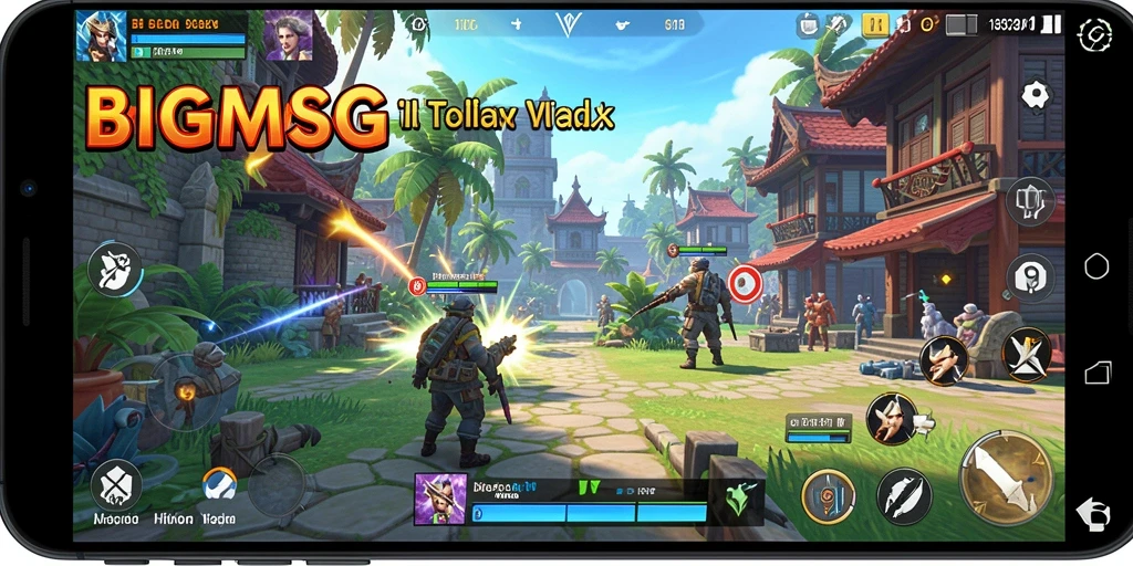 Screenshot menunjukkan tampilan antarmuka utama BIGMSG yang user-friendly.