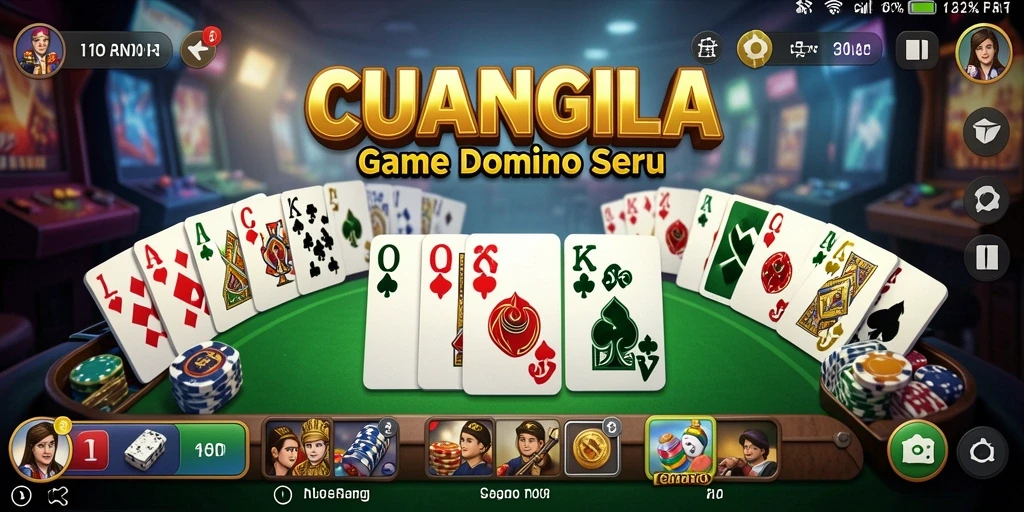Gameplay seru dan interaktif di CUANGILA dengan teman-teman.