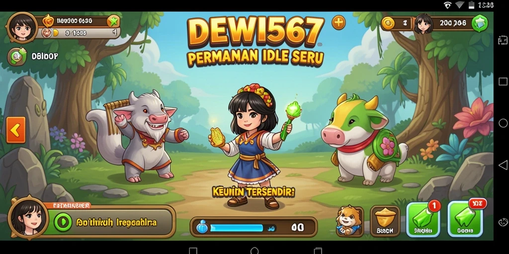Tampilan gameplay DEWI567 yang menarik dan mengasyikkan.