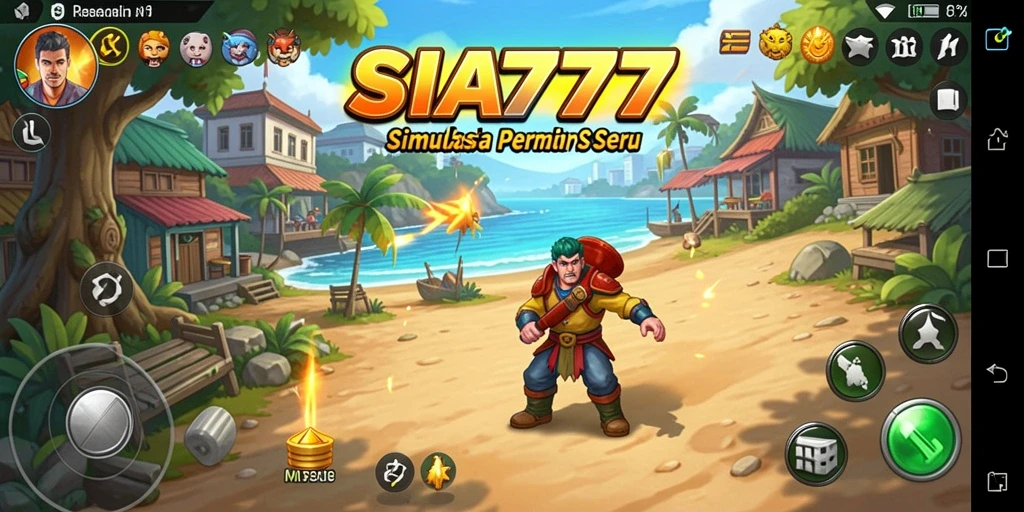 Screenshot SIA777 menampilkan gameplay simulasi yang seru.
