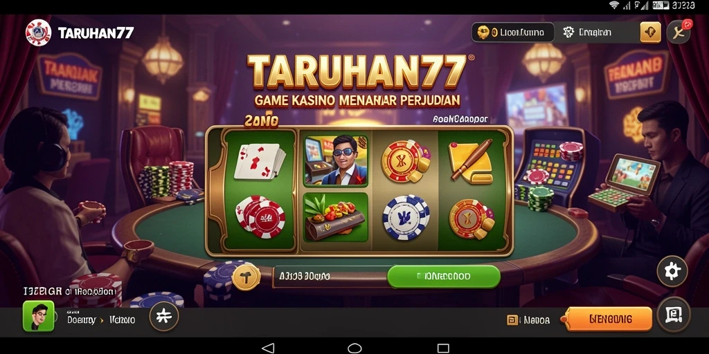 Gameplay TARUHAN77 yang menarik dan menegangkan.