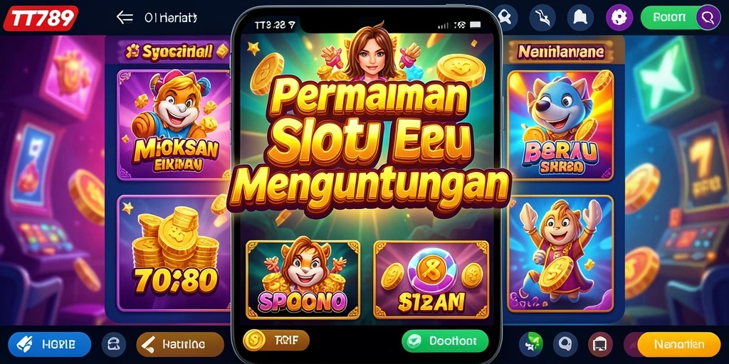Tampilan gameplay slot yang menarik dan penuh warna.