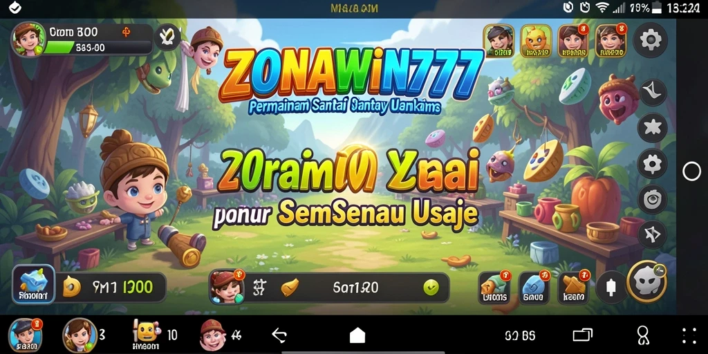 Tampilan gameplay seru di ZONAWIN777.